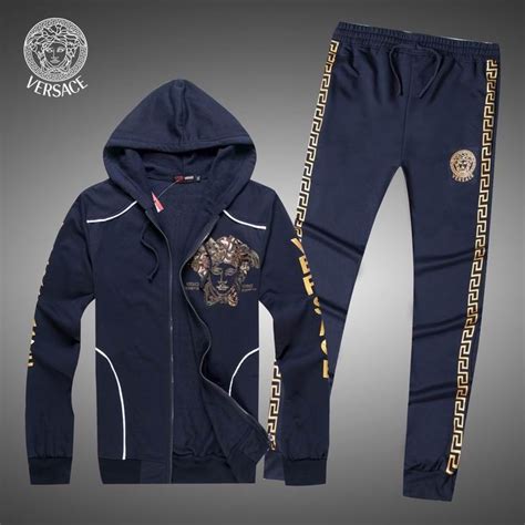 versace outfit men's|men's versace jogging suit.